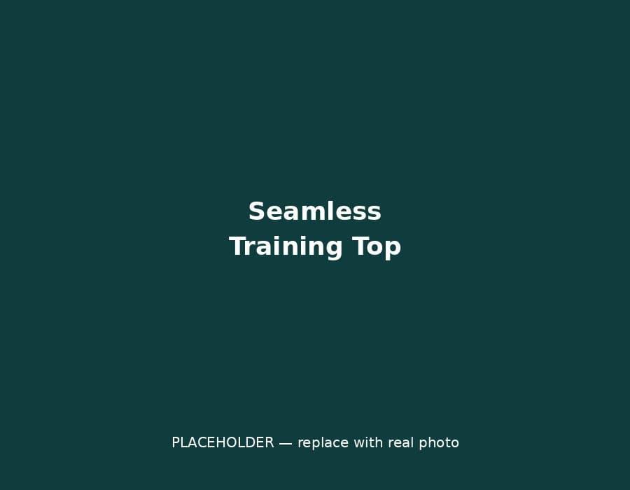 Seamless training top