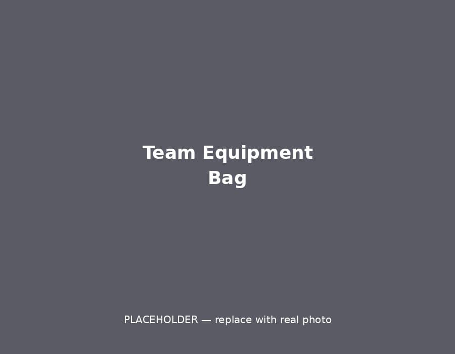 Team equipment bag