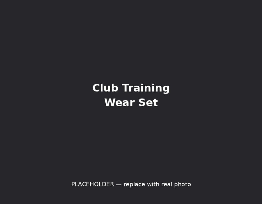 Club training wear set